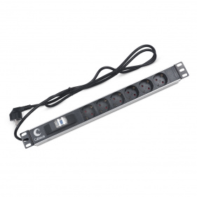 Cabeus PDU-6P-B-2EU Блок евророзеток для 19