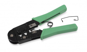 Cabeus HT-268 Инструмент обжимной для RJ-45 (8р8с), RJ-11/12 (6р6с, 6р4с, 6р2с)