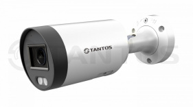 TSi-Px857FN IP видеокамера уличная цилиндрическая с  LED подсветкой белого цвета, 8-ми мегапиксельна