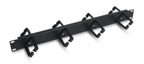 Cabeus JB08-1U-45-BK Кабельный органайзер горизонтальный 19