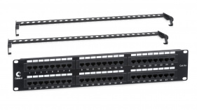 Cabeus PL-48-Cat.6a-Dual IDC Патч-панель 19