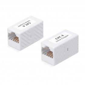 Cabeus CA-8p8c-C6 Проходной адаптер, RJ45-RJ45 (8p8c), категория 6, неэкранированный