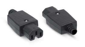 Cabeus IEC-320-C13 Вилка С13 разборная, 10А, 250 V, черная