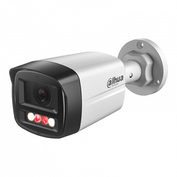 DH-IPC-HFW1239TL1P-A-IL-0280B-S7 Уличная цилиндрическая IP-видеокамера с ИК-подсветкой до 30м и LED-подсветкой до 30м