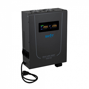 SKAT-UPS 2500T источник питания Line-Interactive 220В, 2500ВА, работает от 1 внешней АКБ